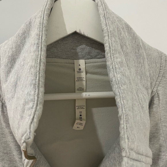 Grey Lululemon jacket - Picture 2 of 4